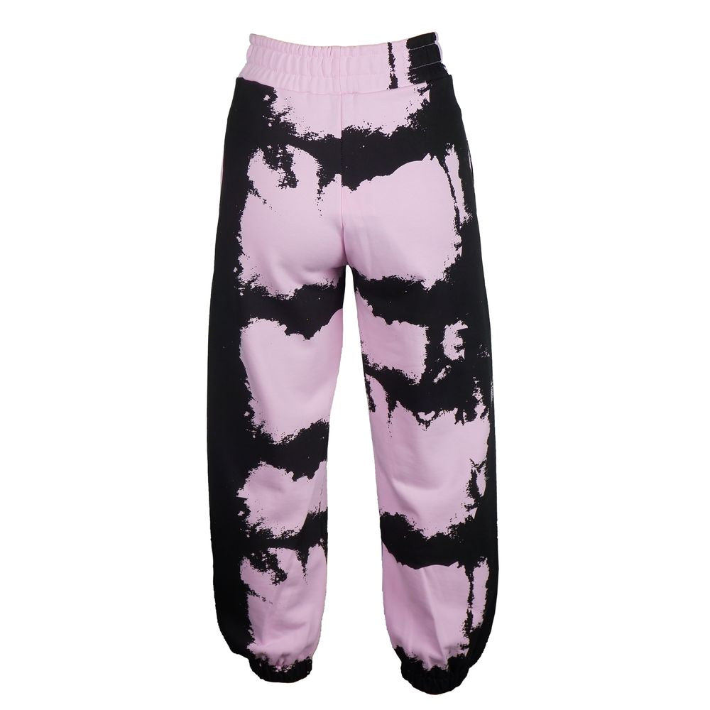 Comme Des Fuckdown Pink Cotton Women's Track Pant