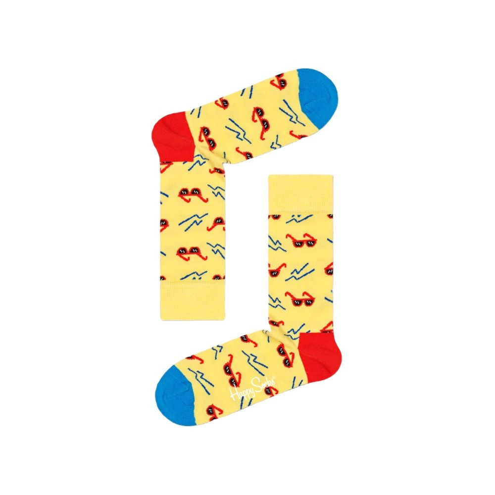 Happy Socks Yellow Cotton Socks