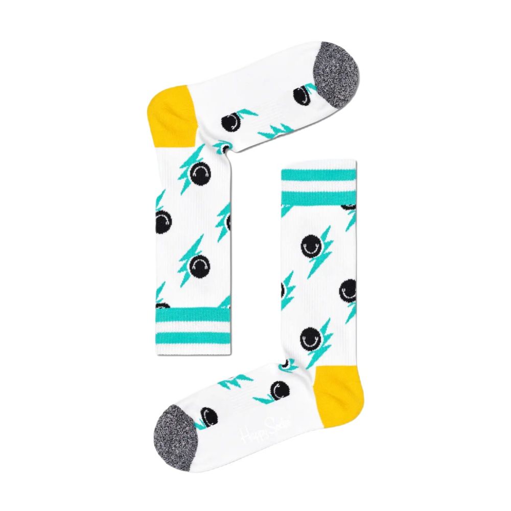 Happy Socks White Cotton Socks