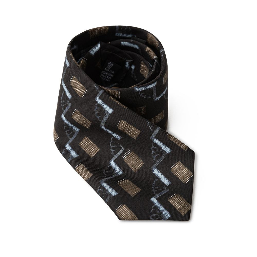 Giorgio Armani Black Silk Ty