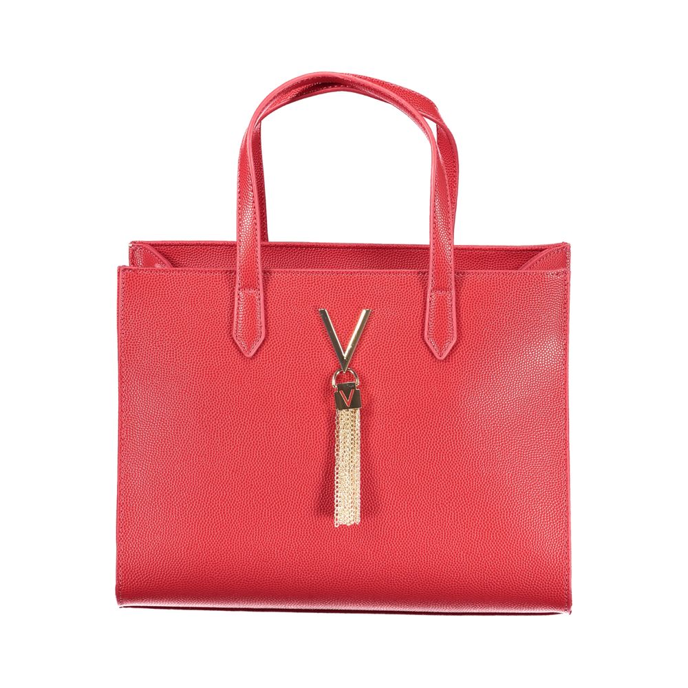 Mario Valentino Red Polyethylene Handbag