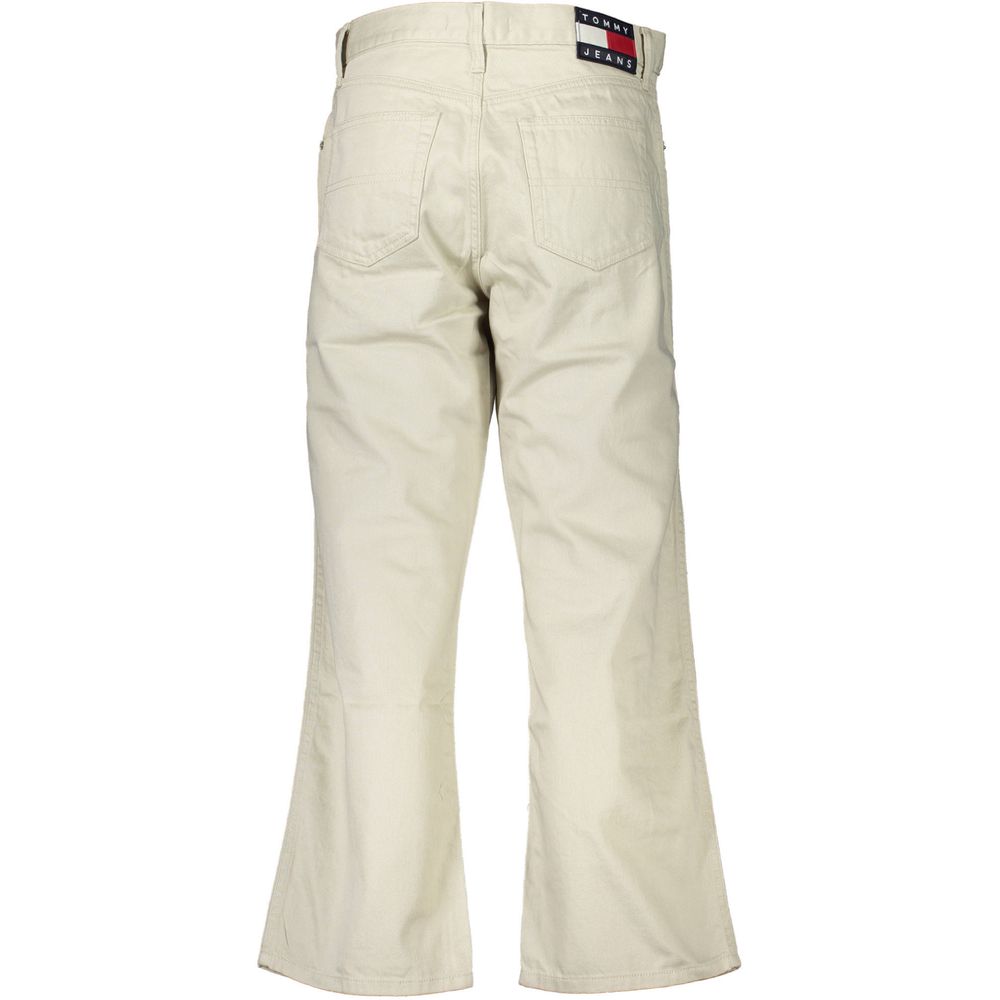 Tommy Hilfiger Beige Cotton Women Jeans