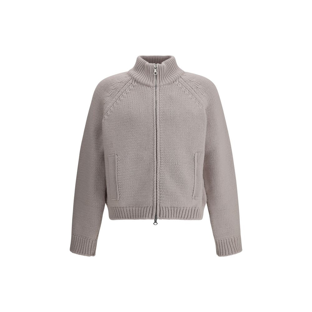 Our Legacy White Merino Wool Cardigan
