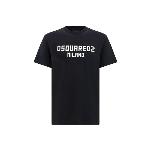 Dsquared² Black Cotton T-Shirt by Dsquared²