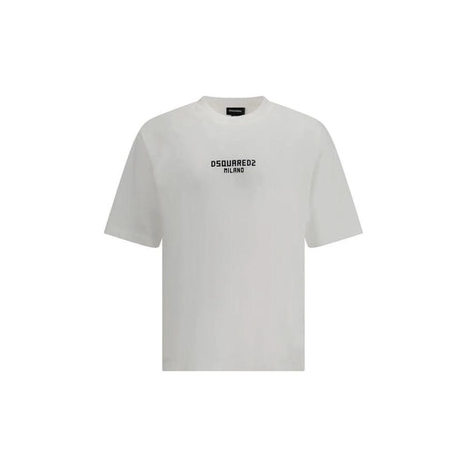 Dsquared² White Cotton T-Shirt by Dsquared²