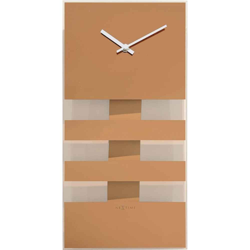 NEXTIME Gold Glass Dress Watch