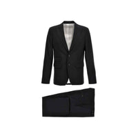 Dsquared² Black Elastane Two-Piece Suit