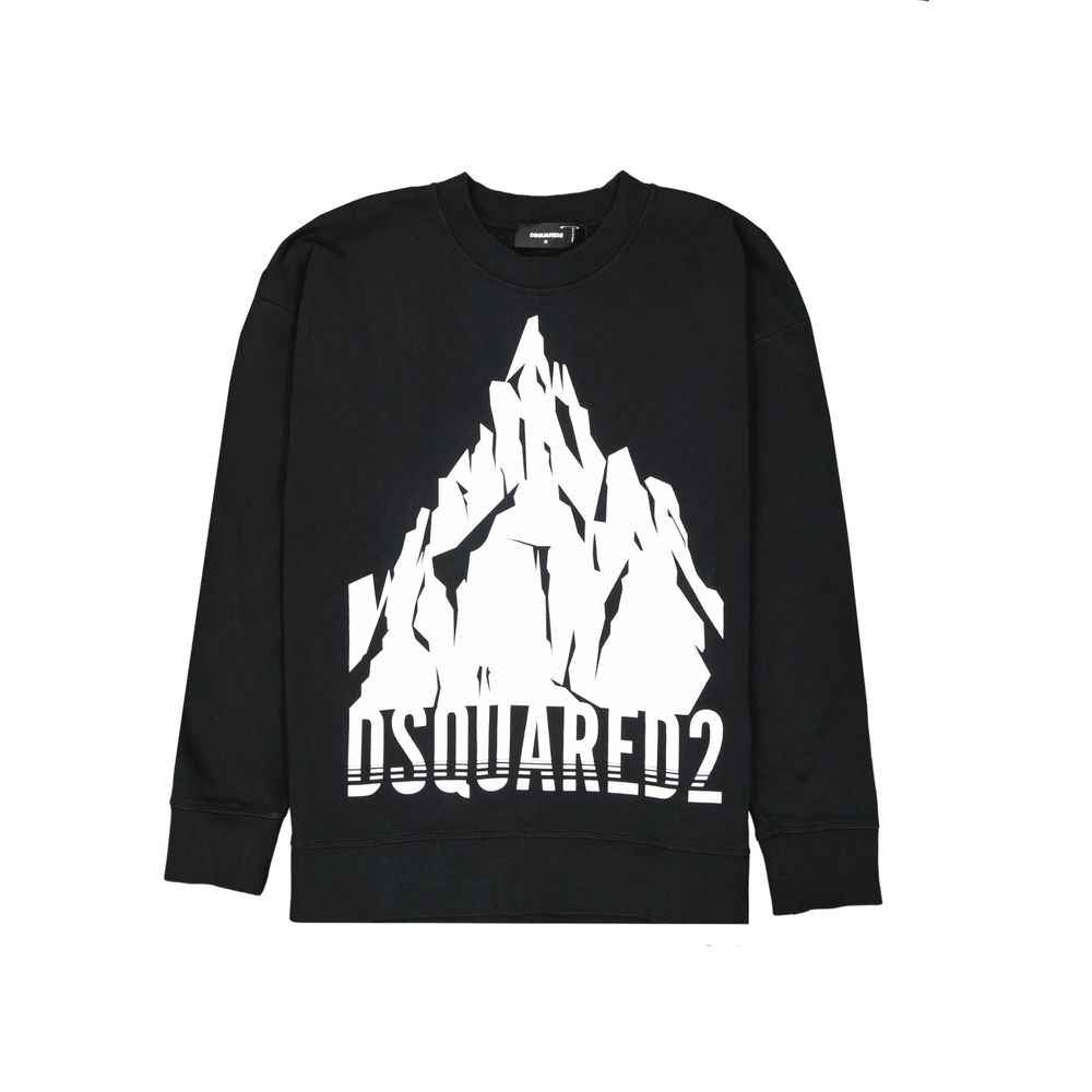 Dsquared² Black Cotton Sweatshirt