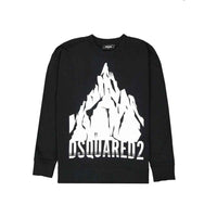 Dsquared² Black Cotton Sweatshirt
