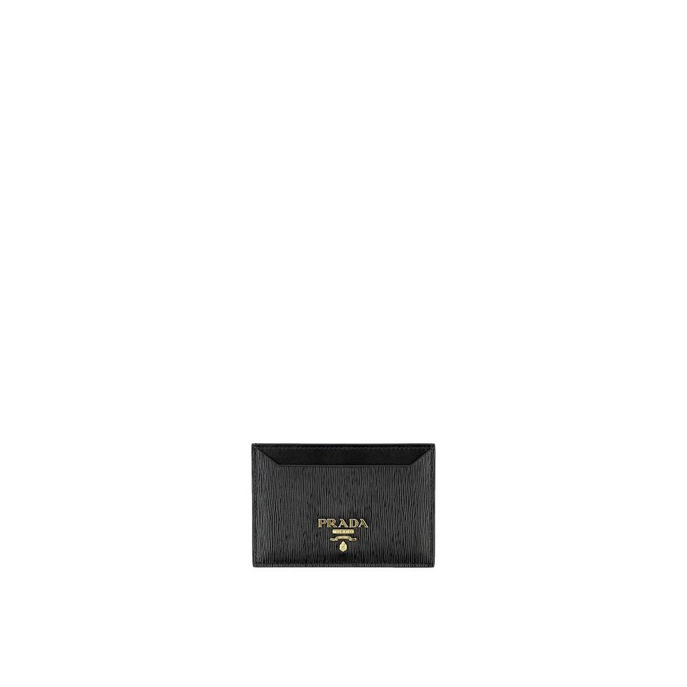 Prada Black Calfskin Wallet by Prada