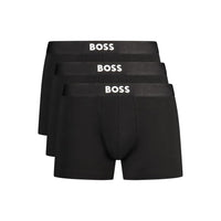 Hugo Boss Black Cotton Men's Boxer Shorts by Hugo Boss
