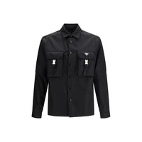 Prada Black Recycled Polyamide Jackets And Coat by Prada