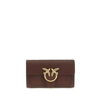 PINKO Brown Calf Leather Bos Taurus Wallet by PINKO