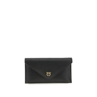 PINKO Black Calf Leather Bos Taurus Handbag by PINKO