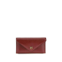 PINKO Bordeaux Calf Leather Bos Taurus Handbag by PINKO
