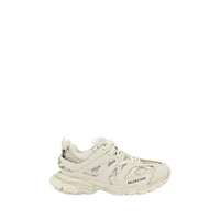 Balenciaga White Polyethylene Athletic Sneakers by Balenciaga