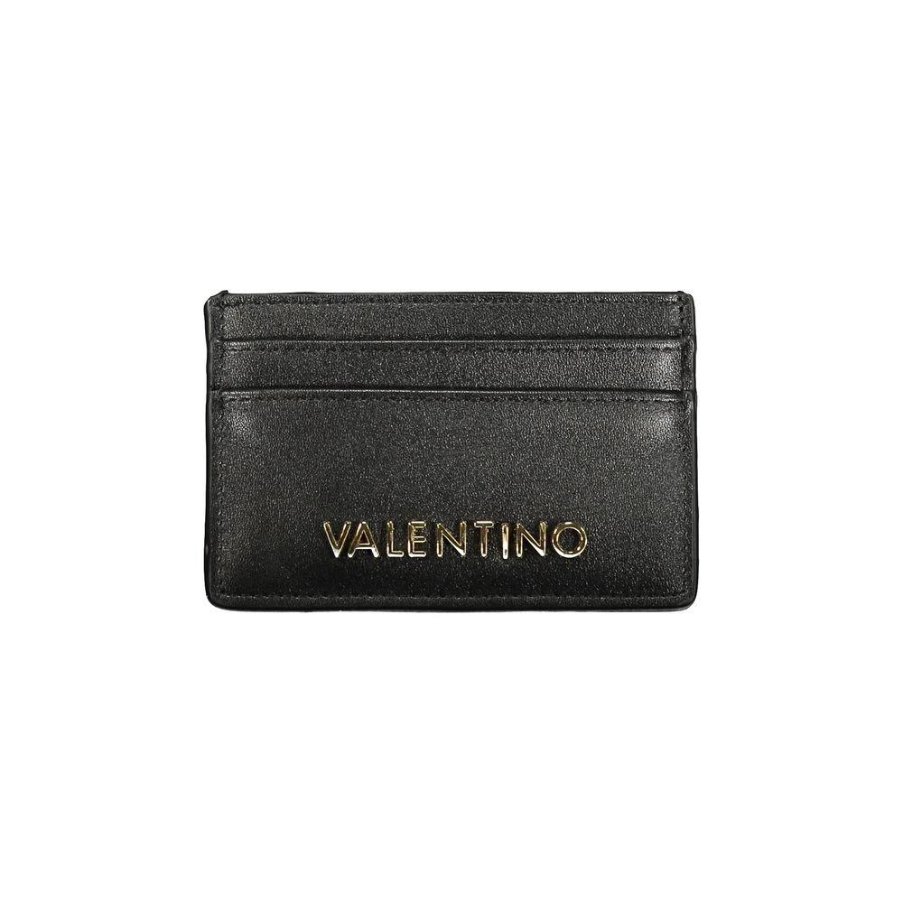 Mario Valentino Black Polyurethane Women Wallet by Mario Valentino