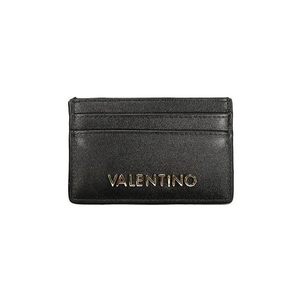 Mario Valentino Black Polyurethane Women Wallet by Mario Valentino