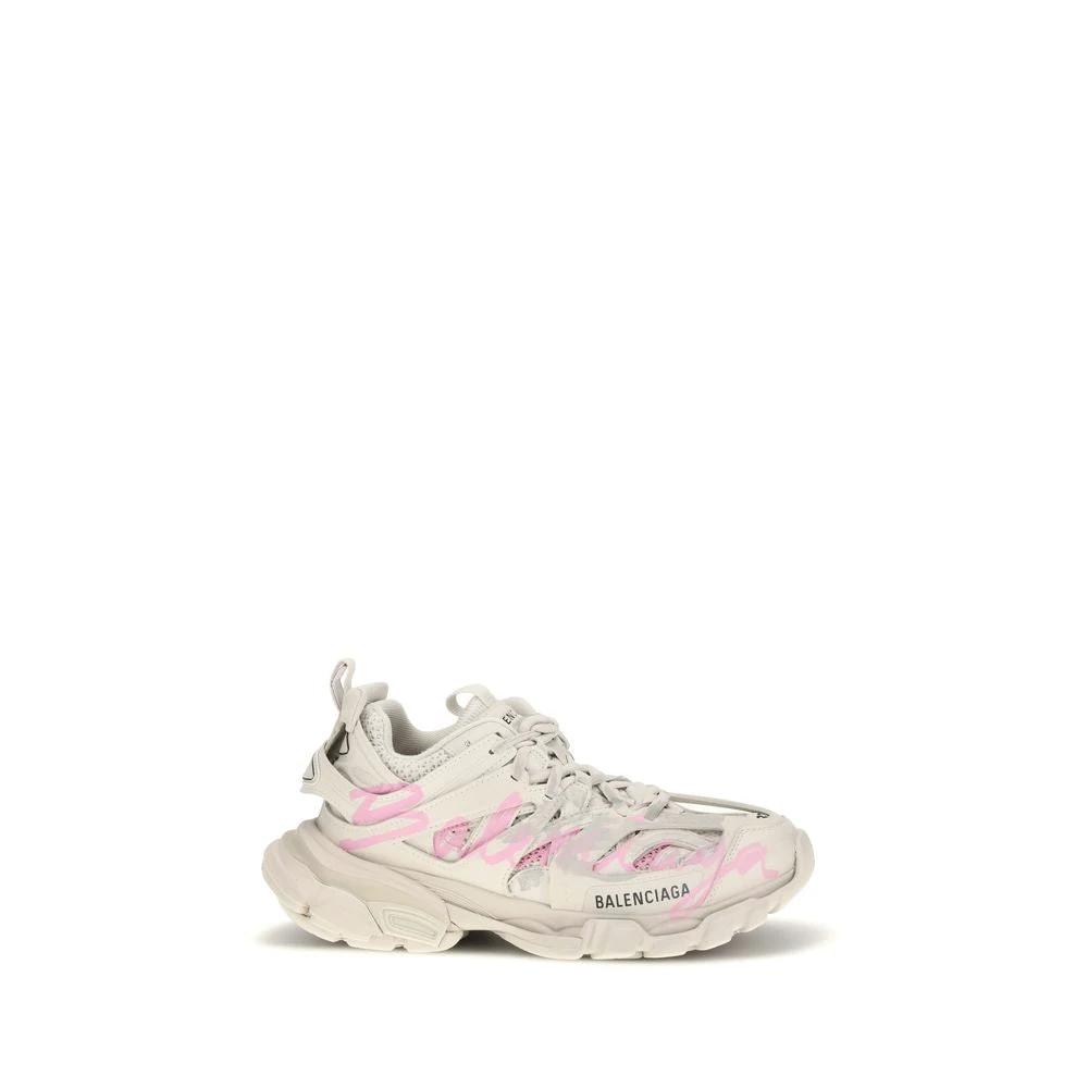 Balenciaga Beige Polyethylene Athletic Sneakers by Balenciaga