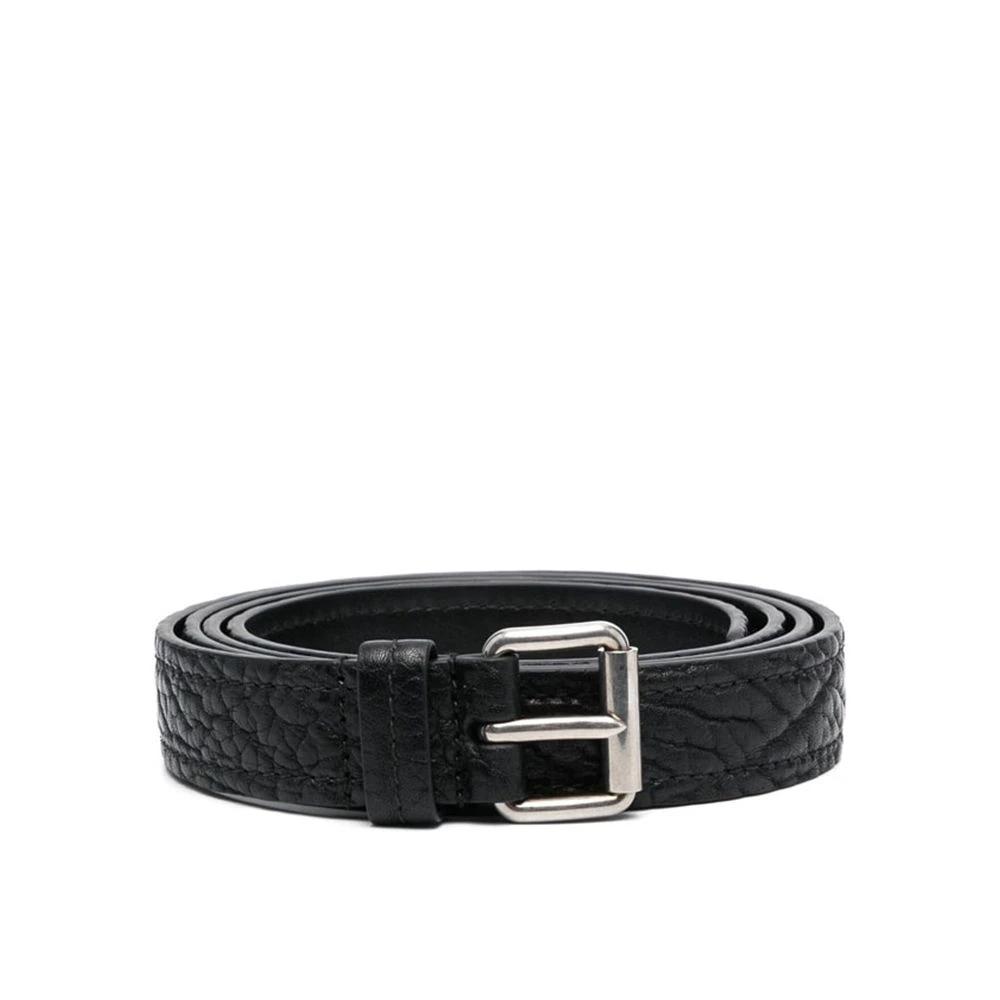 Prada Black Calfskin Regular Belt by Prada