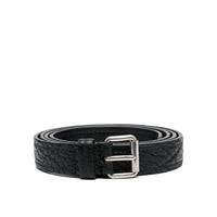 Prada Black Calfskin Regular Belt by Prada