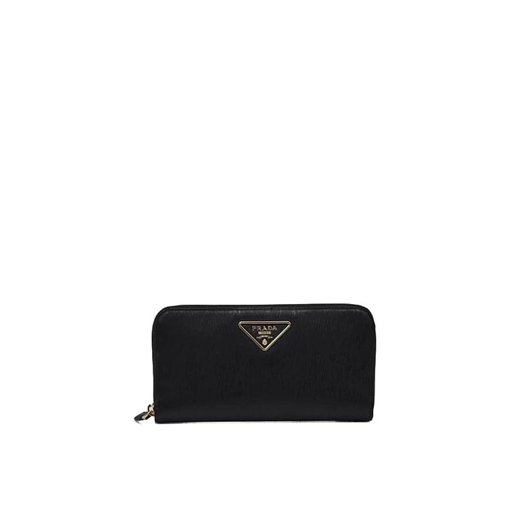 Prada Black Calfskin Wallet by Prada