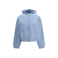 Balenciaga Blue Cotton Sweatshirt by Balenciaga