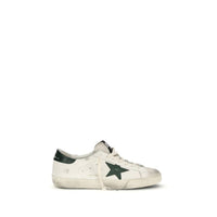 Golden Goose White Calf Leather Bos Taurus Low Top Sneakers by Golden Goose