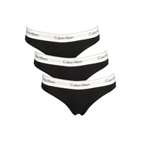 Calvin Klein Black Cotton Women Underwear
