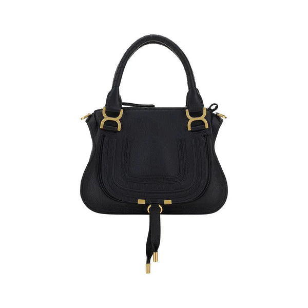 Chloé Black Calf Leather Bos Taurus Shoulder Bag by Chloé