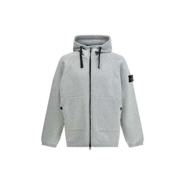 Stone Island Gray Polyester Sweatshirt by Stone Island
