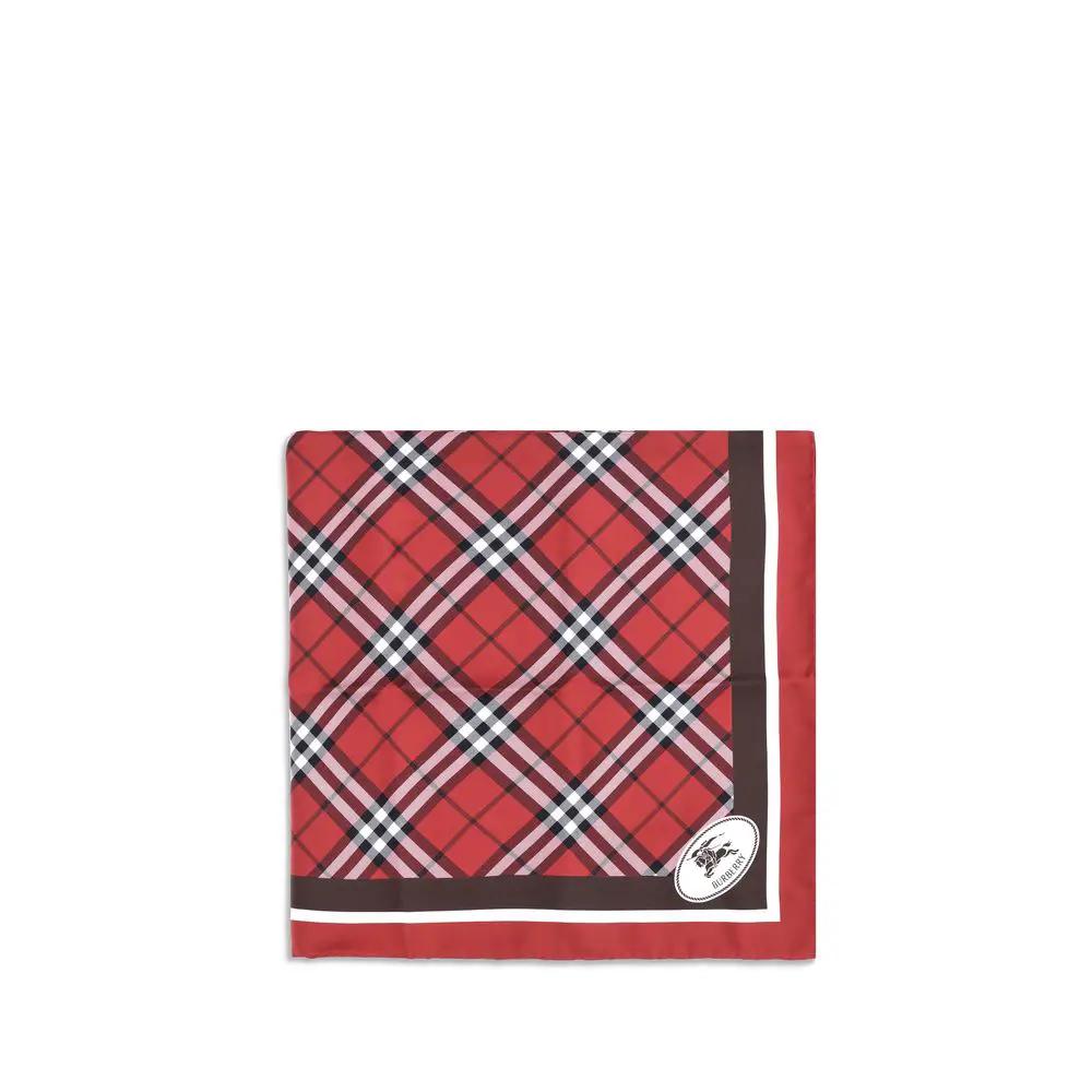 Burberry Multicolor Silk Scarf by Burberry