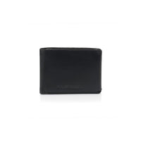 La Martina Black Cowhide Wallet
