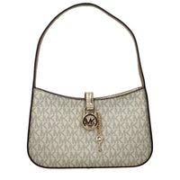 Michael Kors Gold Fabric Handbag by Michael Kors