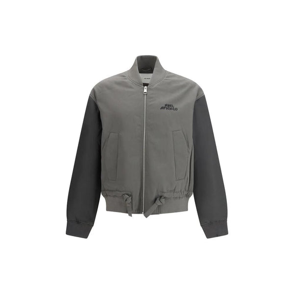 Axel Arigato Gray Polyester Bomber by Axel Arigato