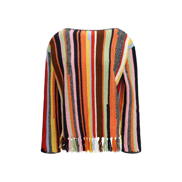 Prada Multicolor Wool Sweatshirt by Prada