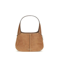 Michael Kors Beige Calf Leather Bos Taurus Shoulder Bag by Michael Kors