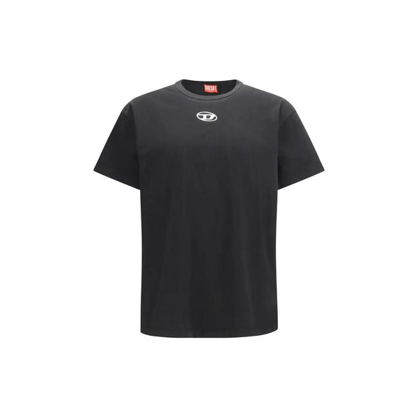 Diesel Black Cotton T-Shirt by Diesel