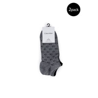 Calvin Klein Gray Elastane Socks