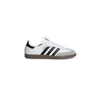 Adidas Originals White Leather Low Top Sneakers by Adidas Originals