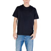Calvin Klein Jeans Gray Cotton T-Shirt by Calvin Klein Jeans
