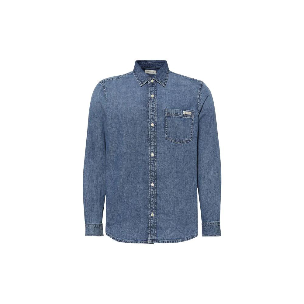 Calvin Klein Jeans Blue Denim Shirt by Calvin Klein Jeans