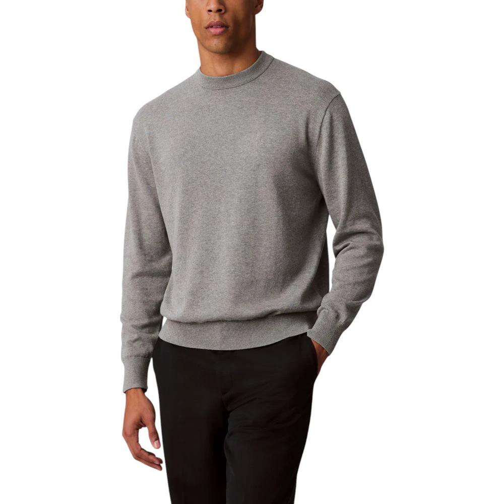 Calvin Klein Jeans Gray Cotton Sweatshirt by Calvin Klein Jeans