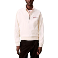 Calvin Klein Jeans White Cotton Sweatshirt by Calvin Klein Jeans