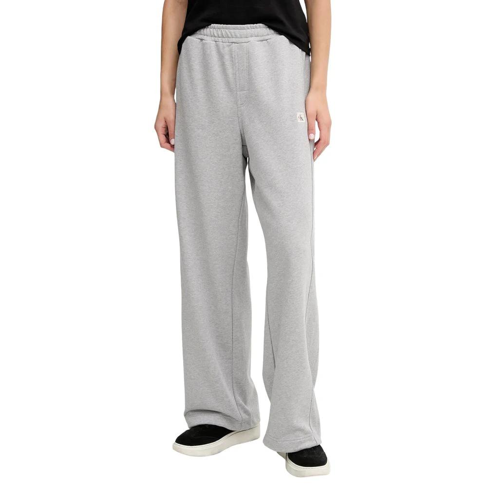 Calvin Klein Jeans Gray Cotton Joggers (Workout Pants) by Calvin Klein Jeans