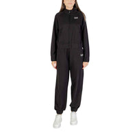 EA7 Emporio Armani Black Cotton Tracksuit