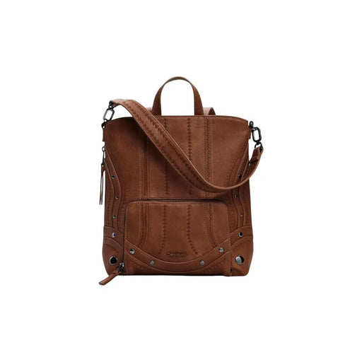 Desigual Brown Polyethylene Backpack by Desigual