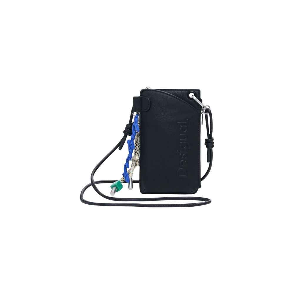 Desigual Black Polyethylene Wallet