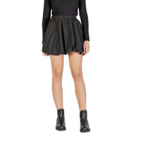 Jacqueline De Yong Black Polyester Mini Skirt by Jacqueline De Yong