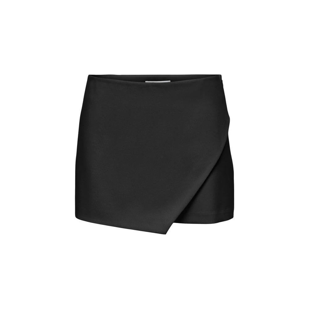 Only Black Polyester Shorts by Only